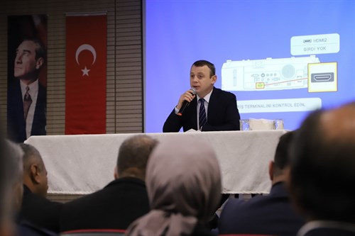 KAYMAKAM/BELEDİYE BAŞKAN VEKİLİMİZ SAYIN MUSTAFA GÖRMÜŞ BAŞKANLIĞINDA TOPLANTI DÜZENLENDİ
